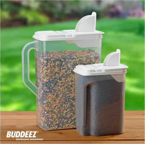 Buddeez top-rack dishwasher safe storage for easy cleaning