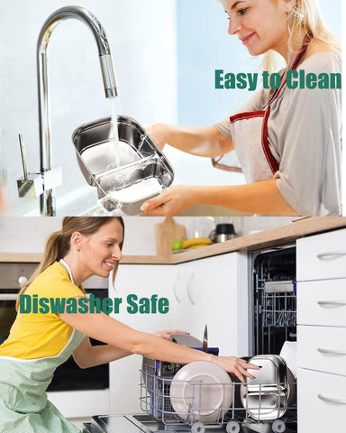 Buddew dishwasher-safe container enables easy cleaning after meals.