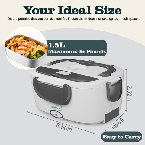 Buddew heating plate upgrade ensures longer life and reliable heat.