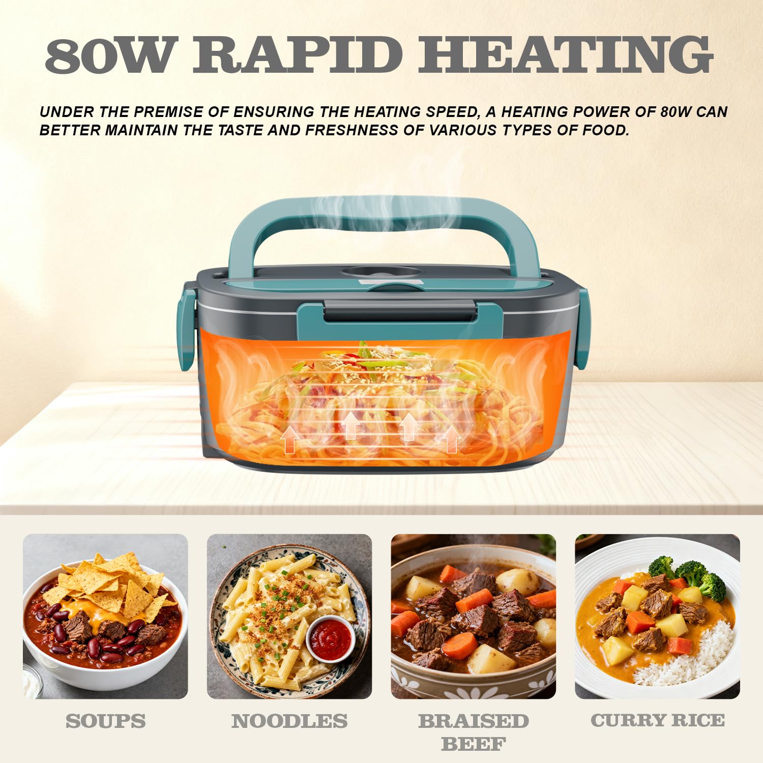 Buddew lunch box interior showing dishwasher-safe components