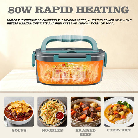 Buddew lunch box interior showing dishwasher-safe components
