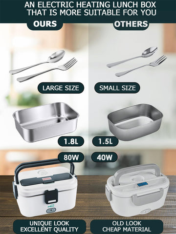 Buddew lunch box with leak-proof seals to prevent spills