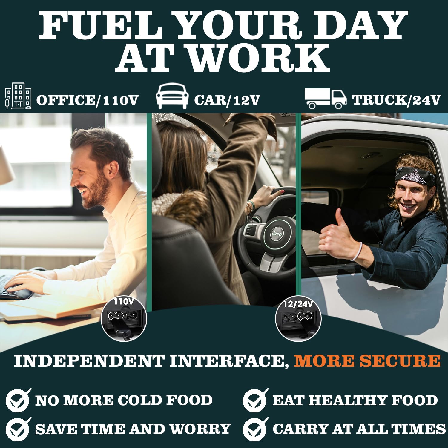 Buddew office-use design fits desk spaces with portable convenience.