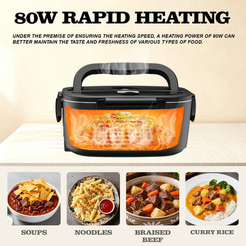 Buddew portable lunch warmer shown for travel and commuting