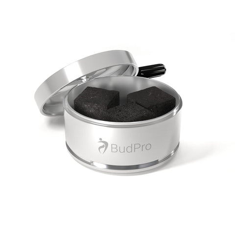 BudPro ProH3 preserves shisha flavor by reducing direct charcoal contact.