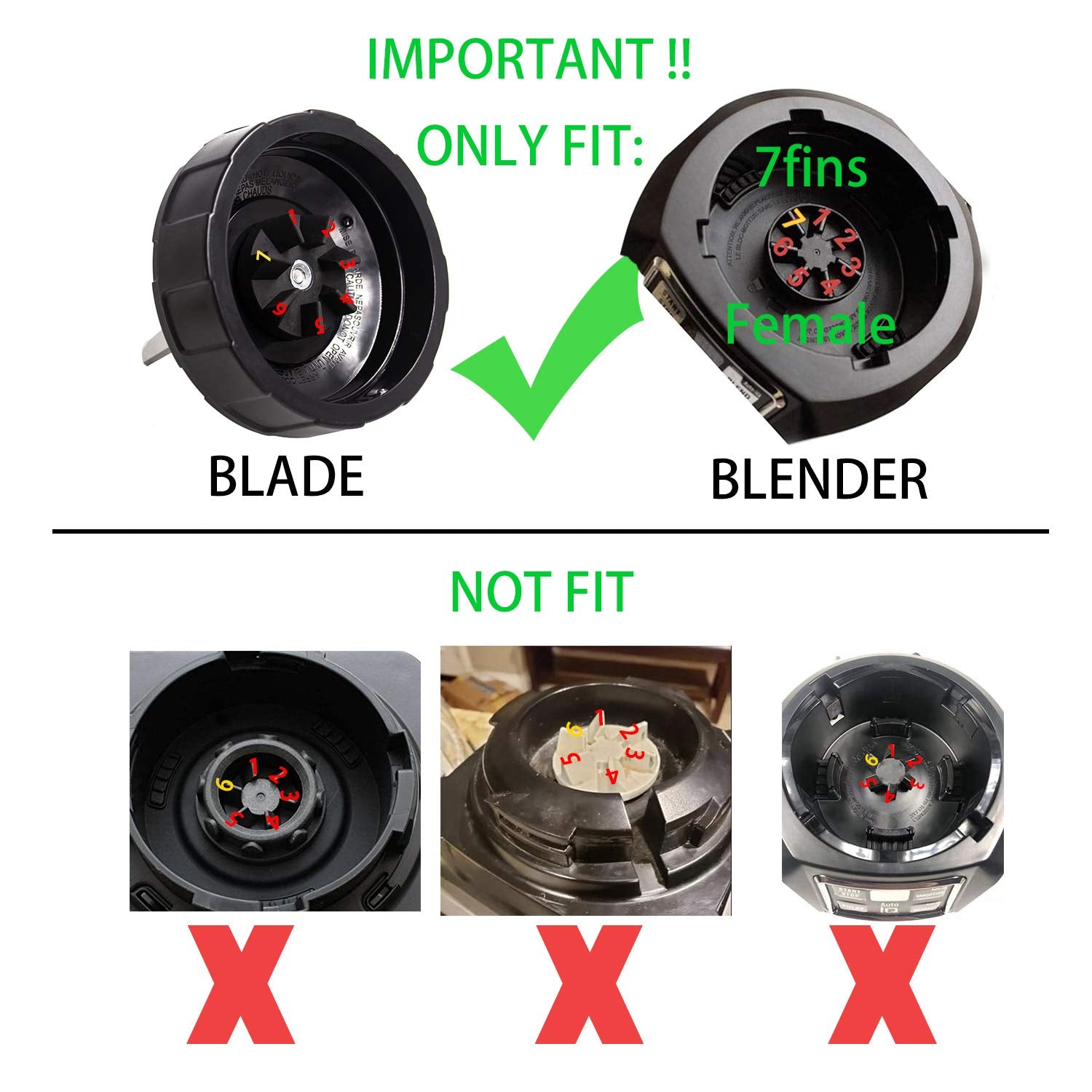 Buecmue replacement gasket rubber provides an extra seal for reliable blends.