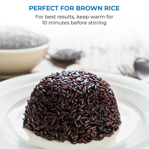 Buffalo Classic keep-warm feature keeps rice ready for serving