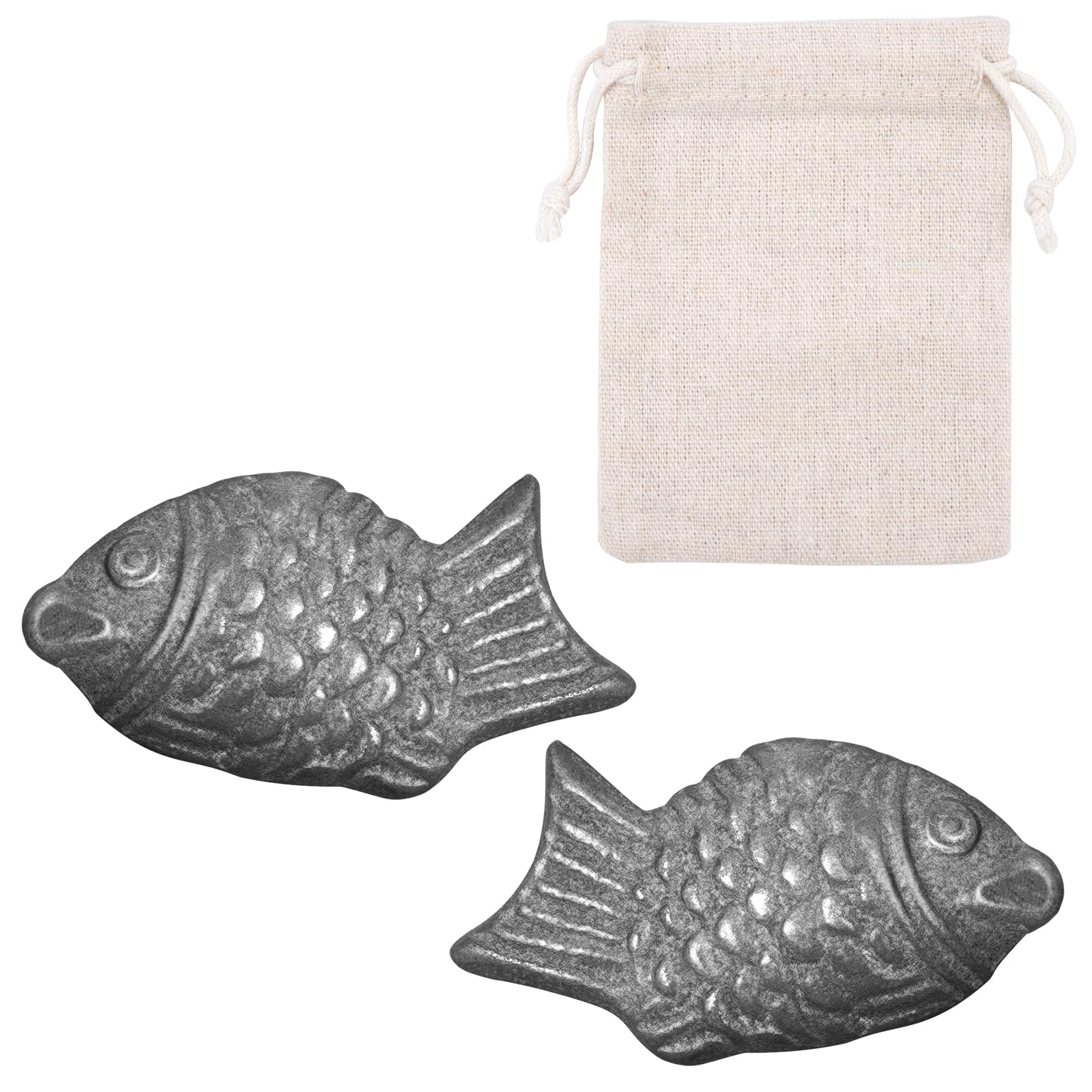 Buhobha Iron Fish in a saucepan releasing iron into soup for daily nutrition