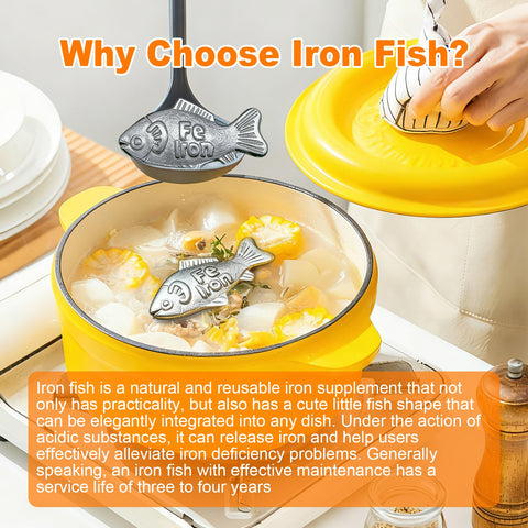 Buhobha Iron Fish in pot of water during cooking