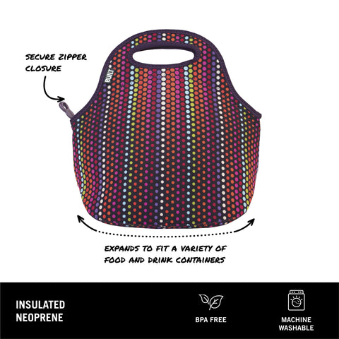 BUILT Gourmet Getaway insulated tote keeps foods cool or warm for hours.