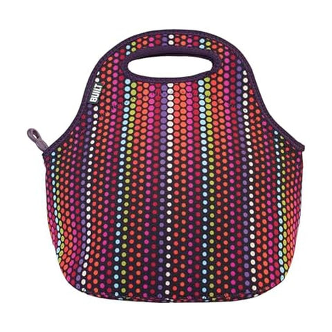 BUILT Gourmet Getaway lunch tote showing expandable capacity for varied meals.