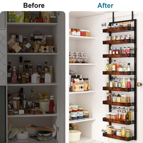 Bukfen heavy-duty metal hanging rack delivers durable kitchen storage