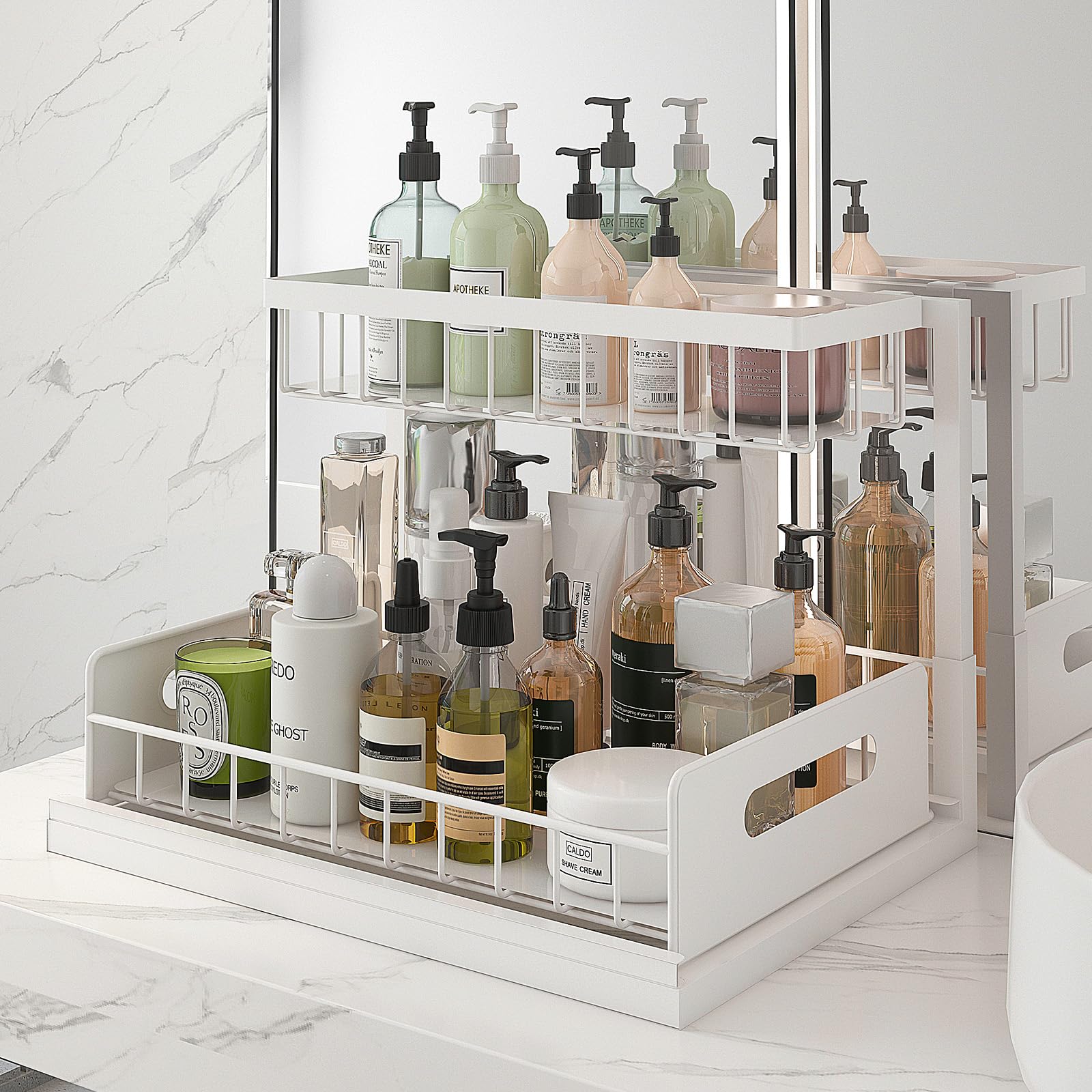 Bukfen removable washable trays simplify cleaning and maintenance.