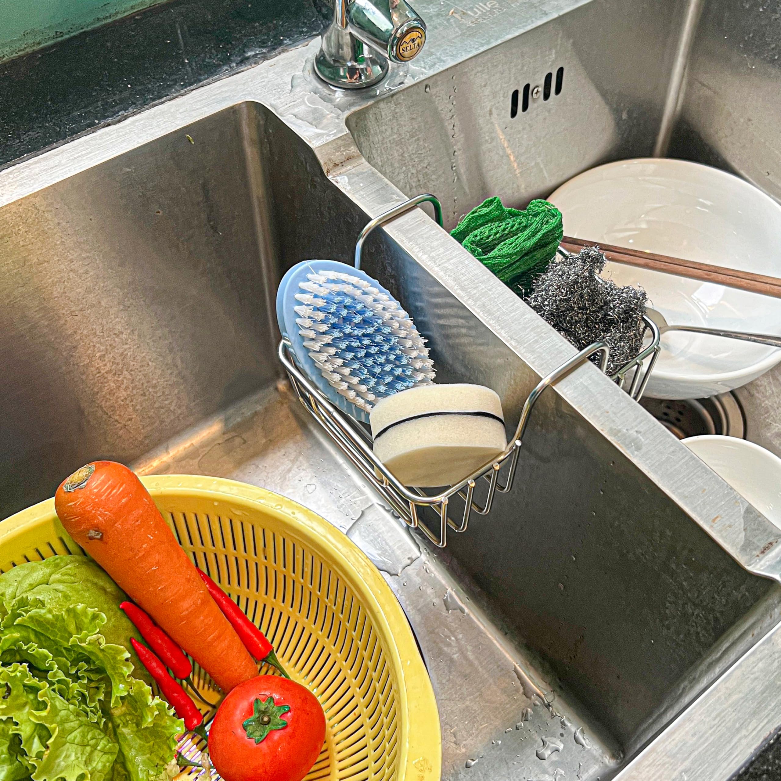 BuleVina small size sink organizer fits compact sink spaces
