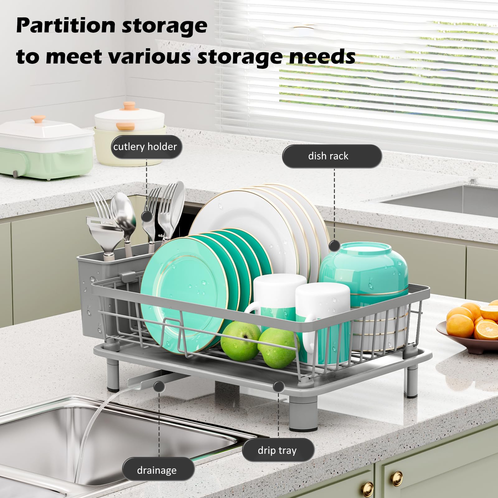 BULIJUJU stainless steel construction emphasizes durability and rust resistance for long-term kitchen use.