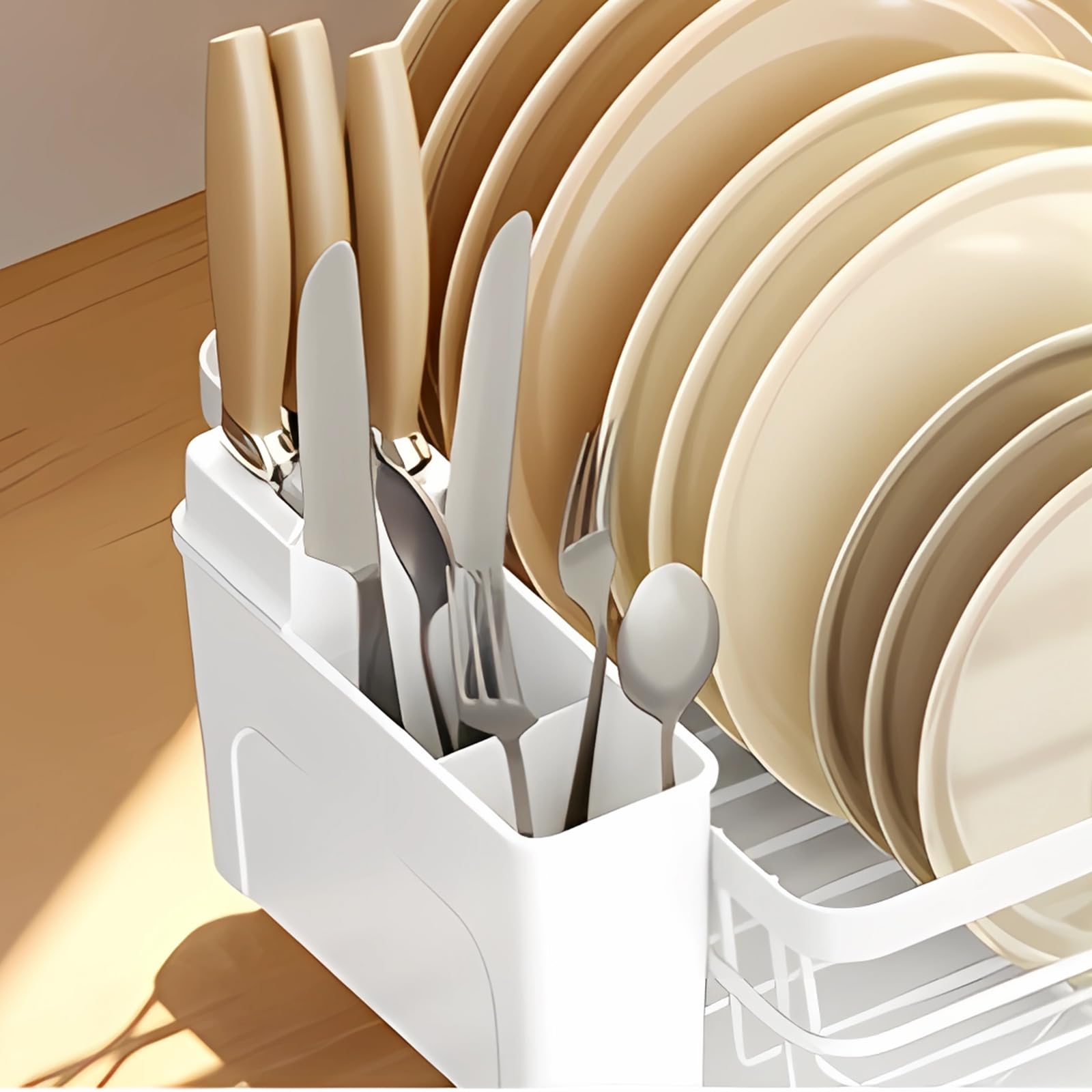 BULIJUJU stainless steel construction resists rust for long-term kitchen use.
