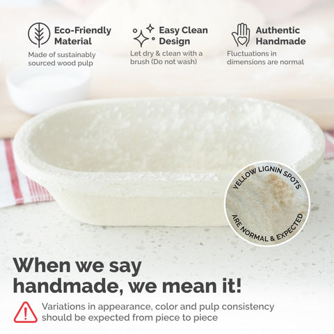Bulka non-stick surface eases cleaning after proofing dough