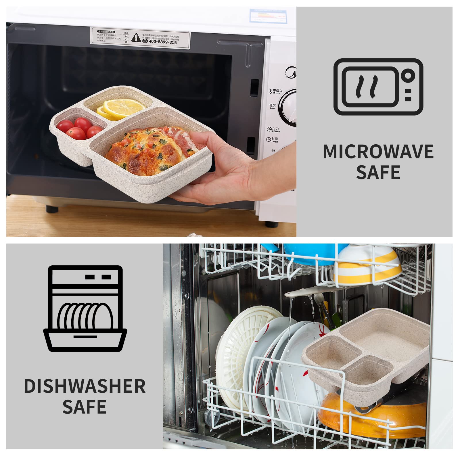 Buluker 4-pack Bento freezer-safe container shows versatile cold storage.