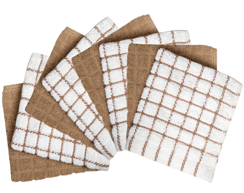 Bumble dish cloths with 100% cotton for reusable cleanup.