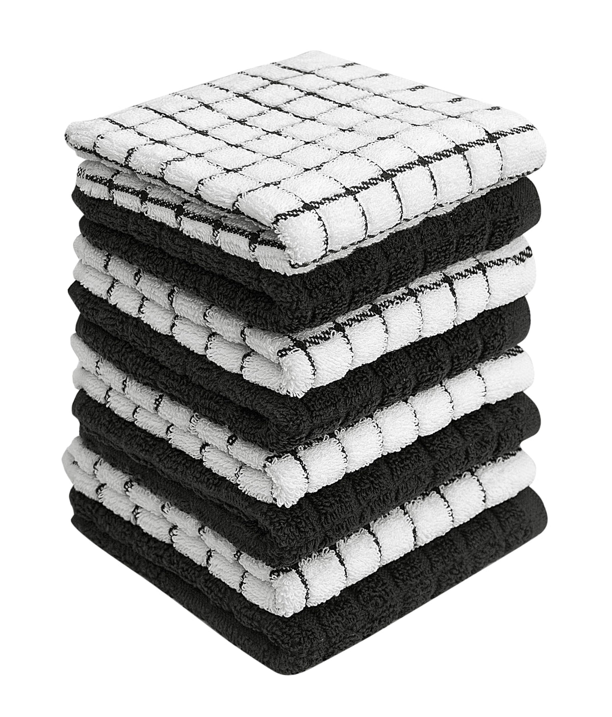 Bumble Towels dish towels 8-pack for quick, absorbent kitchen drying.
