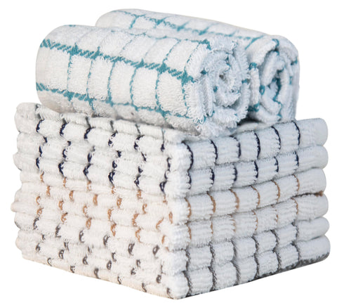 Bumble Towels on the kitchen counter ready for drying dishes and wiping spills.