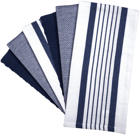 Bumble Towels with hanging loop keeps towels organized and accessible.
