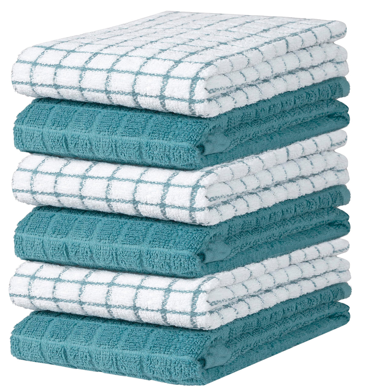 Bumble Towels kitchen towel absorbency closeup demonstrates quick-drying performance.