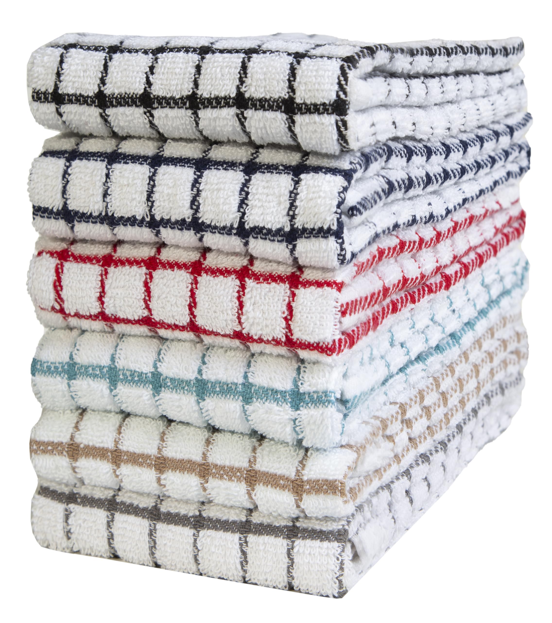 Bumble Towels 6-pack kitchen towels on counter for drying and quick cleanups