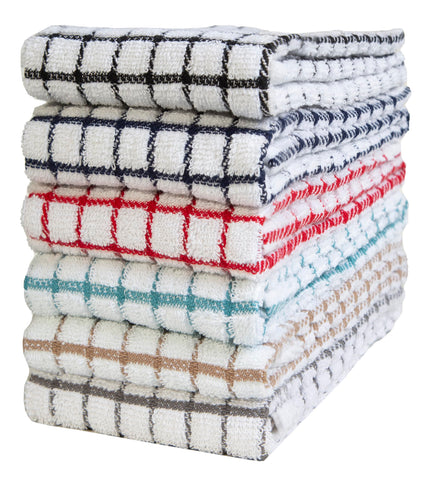 Bumble Towels 6-pack kitchen towels on counter for drying and quick cleanups