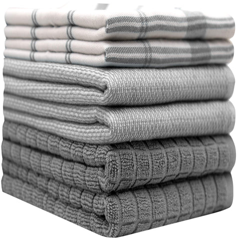 Bumble Towels Premium Kitchen Towels terry texture for fast spill absorption.