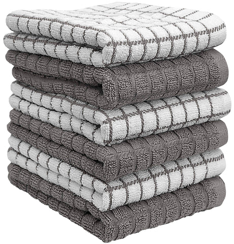 Included tote bag with Bumble Towels set in gray for on-the-go use.