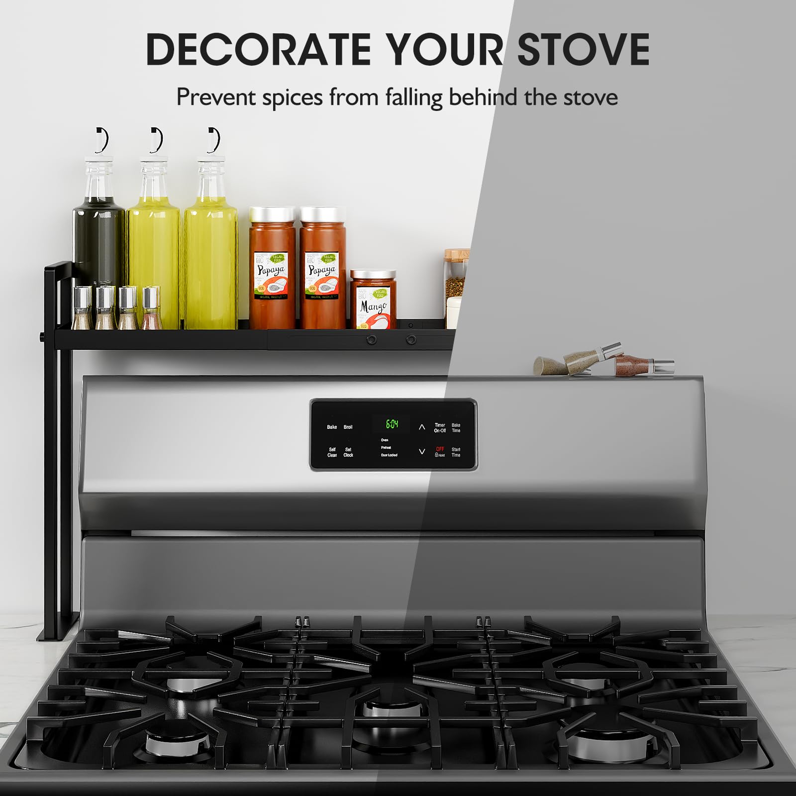 Bumusty durable metal construction designed for daily kitchen use