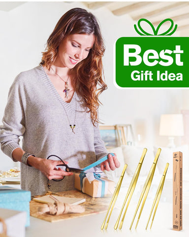 BundlePro dishwasher-safe kitchen tweezers for easy cleanup
