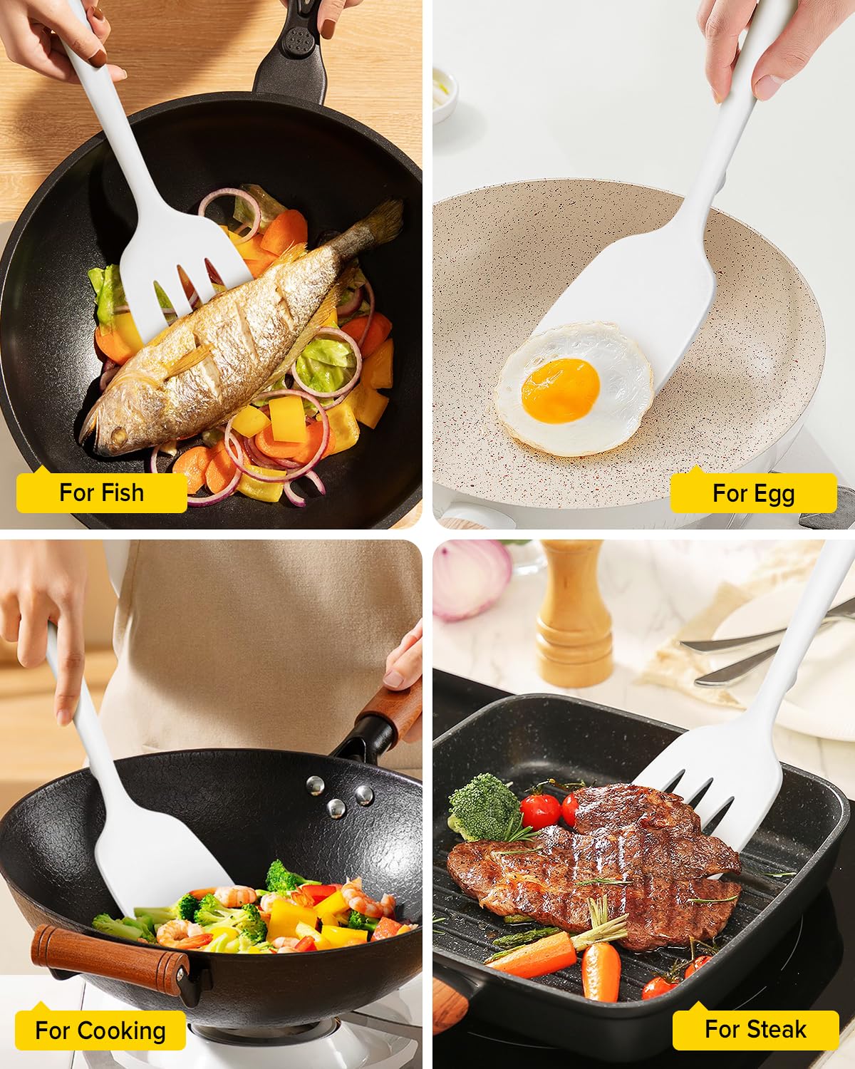 Bundlepro spatula features hanging hole for easy drying and convenient storage.