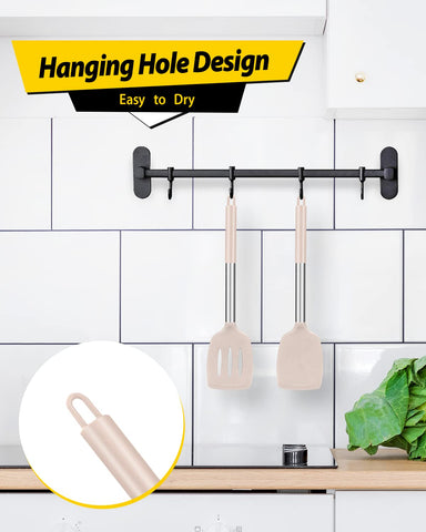 BUNDLEPRO modern khaki color complements many kitchen styles.
