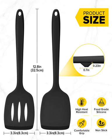 BundlePro one-piece silicone spatula design protects against rust and leaks.