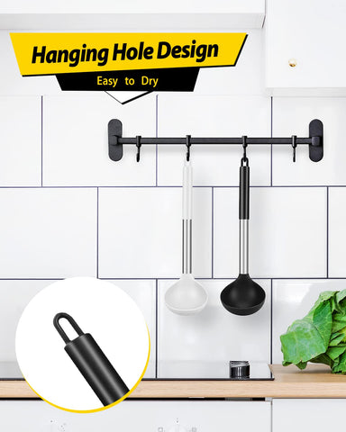 BundlePro ladle set demonstrates multifunction use for stirring, serving, and cooking tasks.