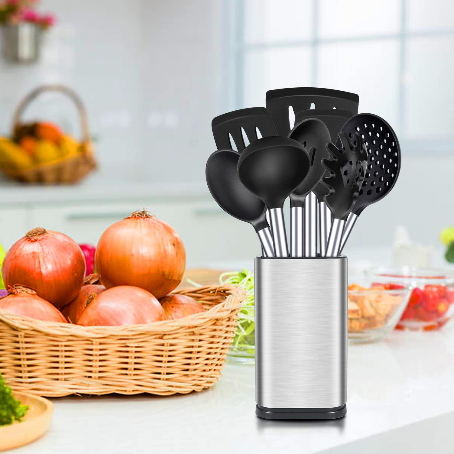 Bundlepro heat‑resistant utensils endure high temps without warping.