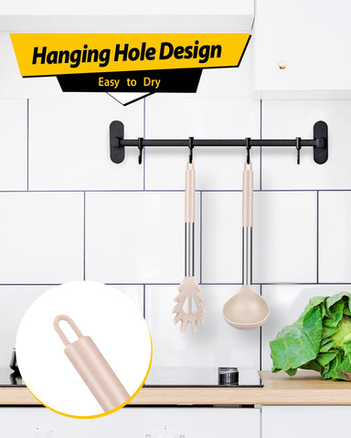 BUNDLEPRO silicone set, easy-clean design for quick washing after cooking.