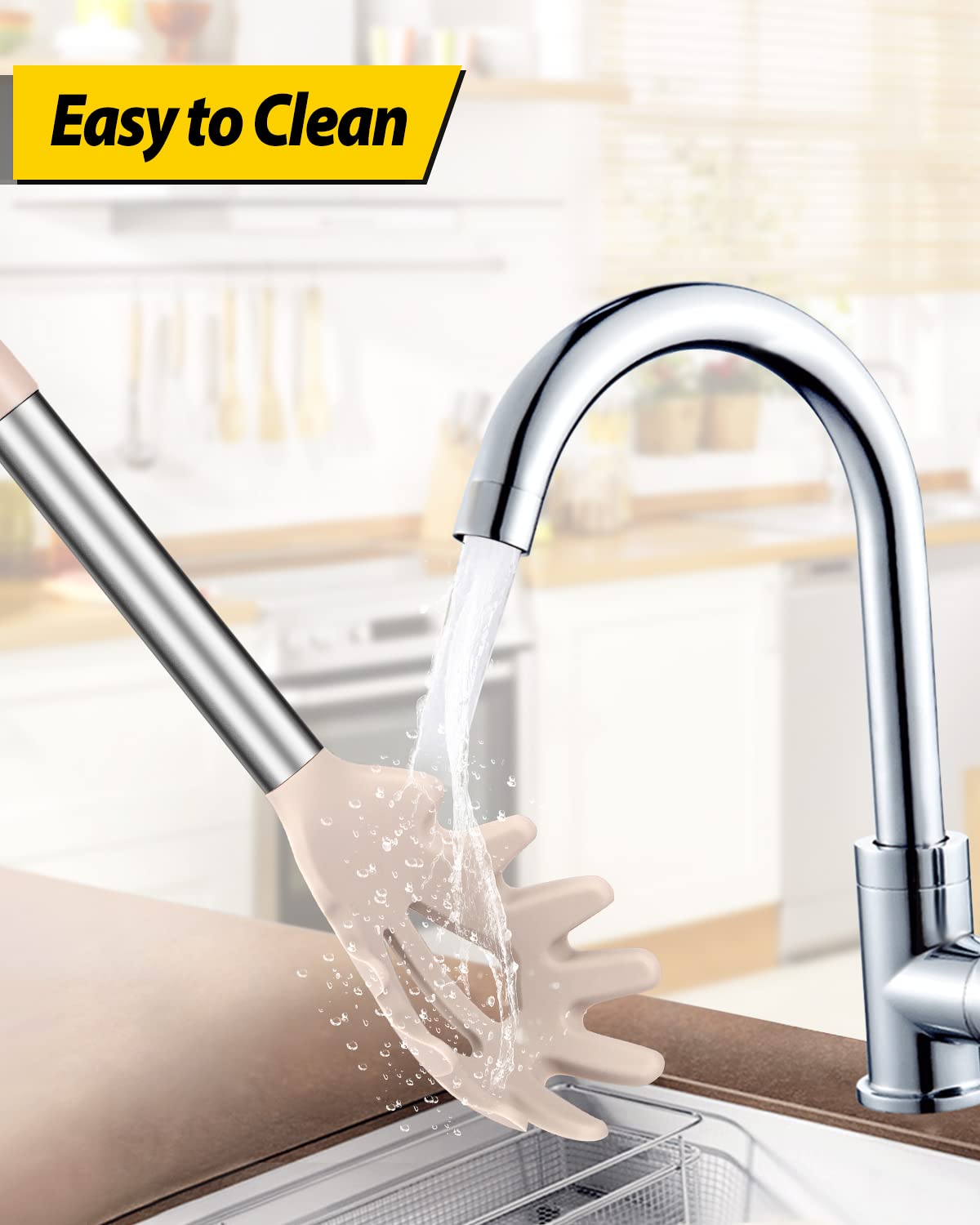 BUNDLEPRO stainless-steel core handle, durable and rust-free design.