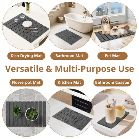 Bunmery instruction manual and anti-slip pad for safe use.