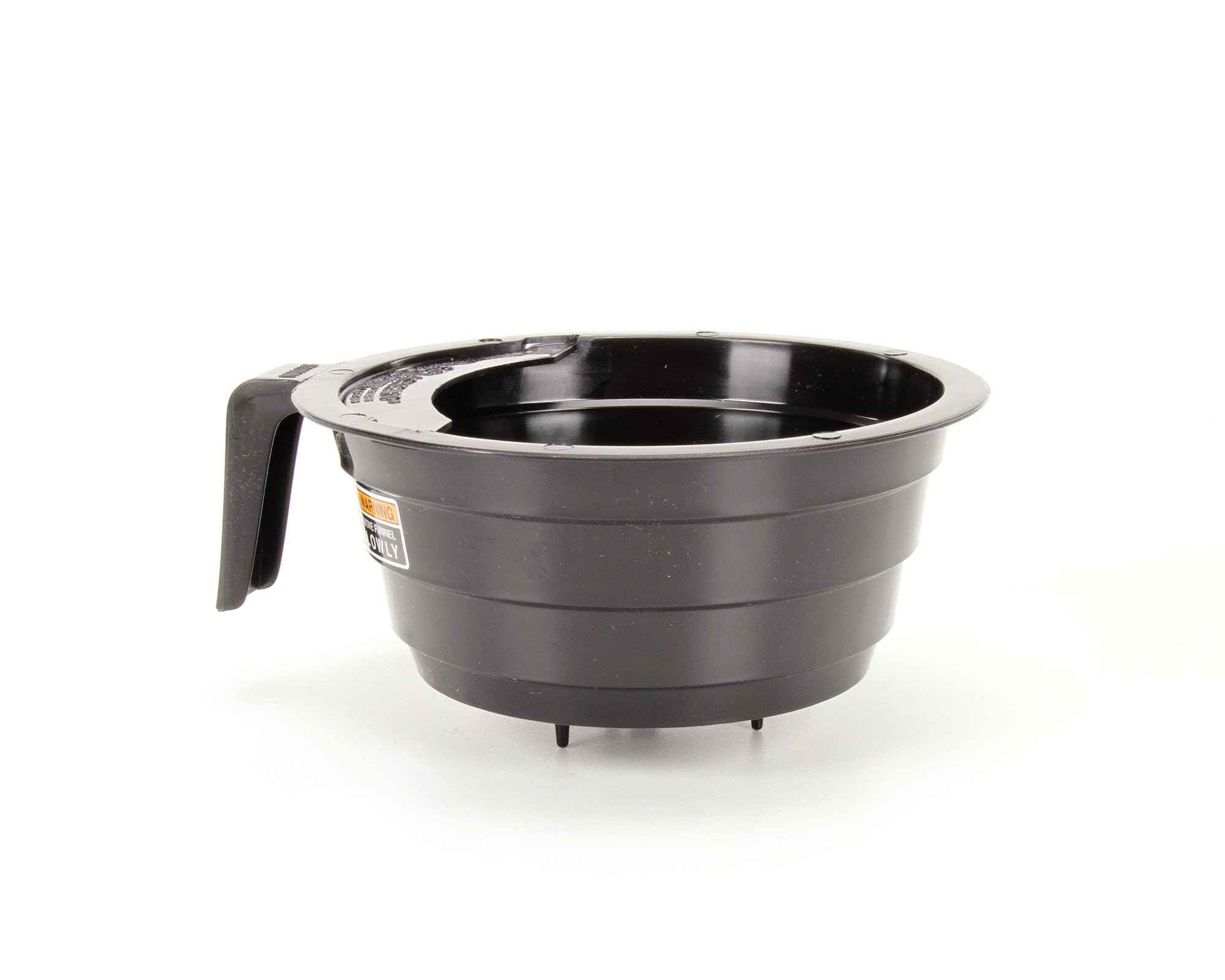 Bunn 20583.0003 black plastic funnel with decals supports OEM reliability.