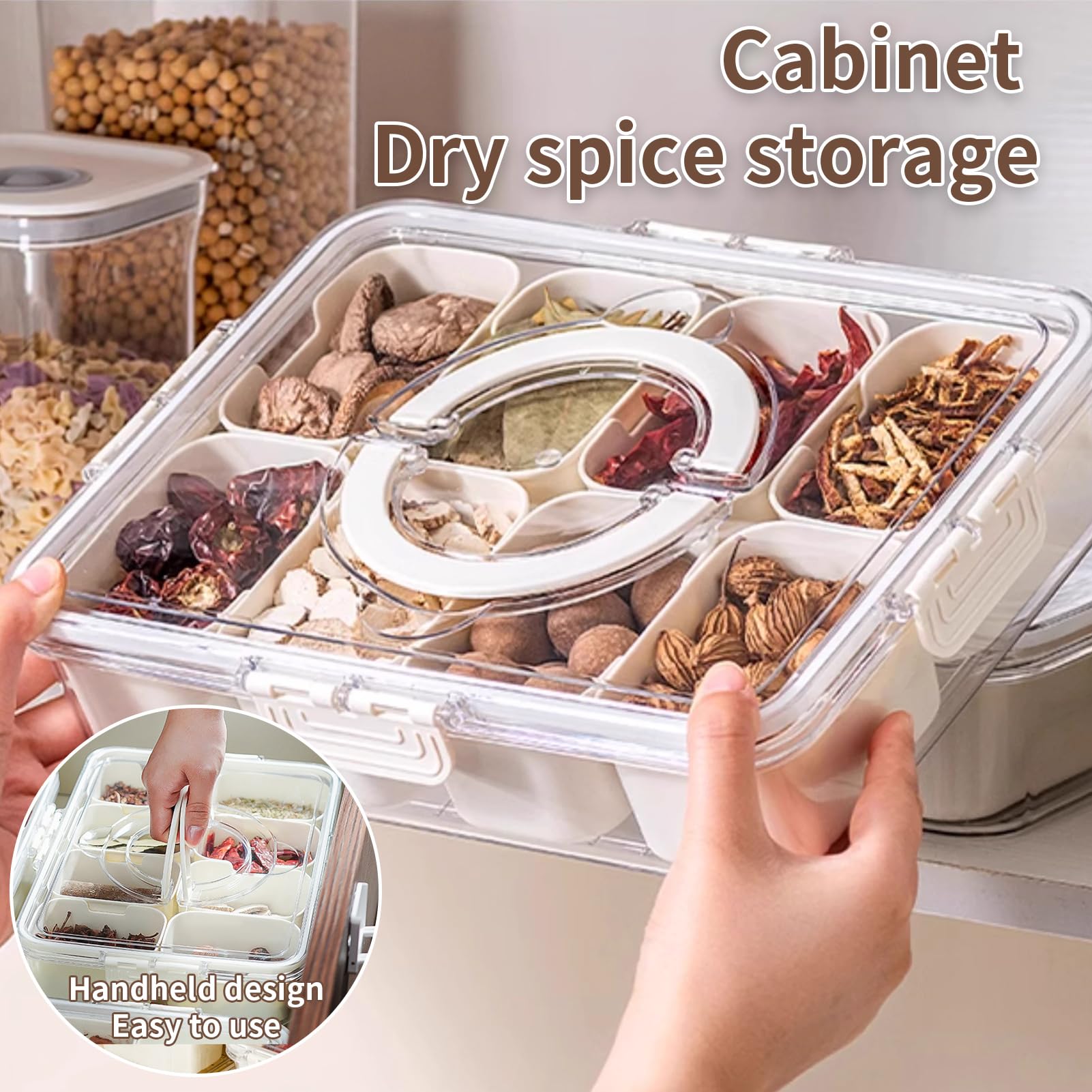 BUNTEY Snackle Box portable-buckle ensuring secure lid during travel.