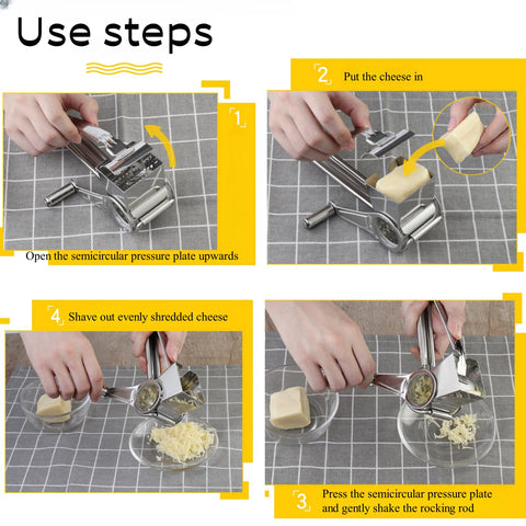 Buoikik compact dishwasher-safe grater for busy home cooks.