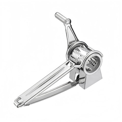 Buoikik manual rotary cheese grater with hand crank for effortless shredding.