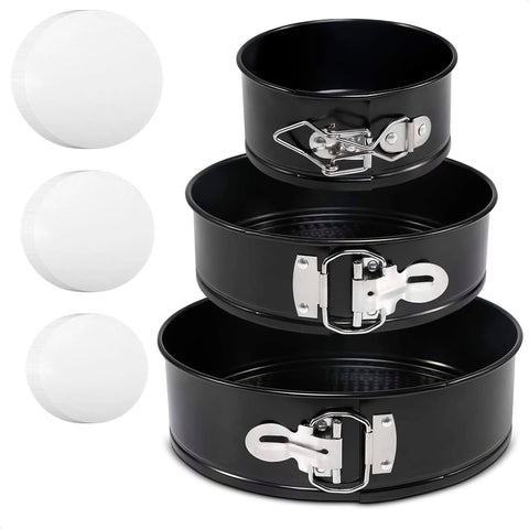 BURIUS 4-inch springform pan with non-stick surface for easy release