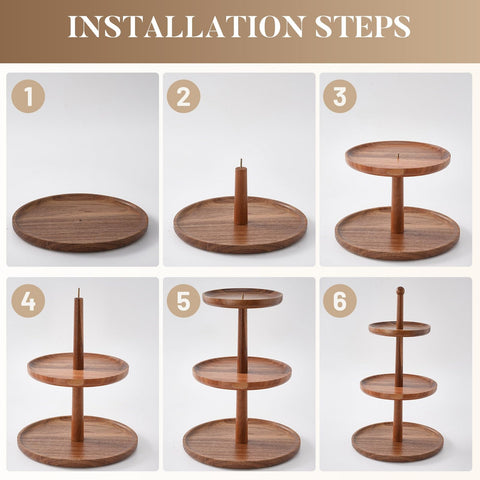 BURMAN anti-slip stickers keep the stand stable on smooth surfaces.