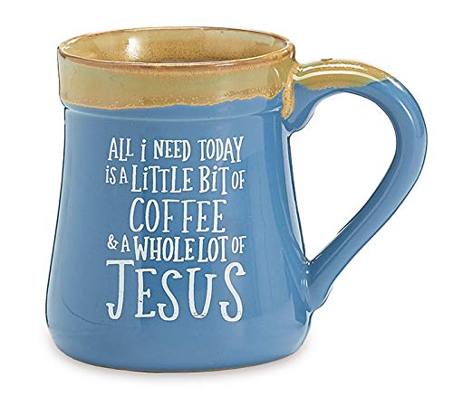 Burton-Burton porcelain mug with scripture decal, ideal for daily coffee or tea.