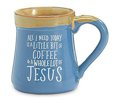 Burton-Burton porcelain mug with scripture decal, ideal for daily coffee or tea.