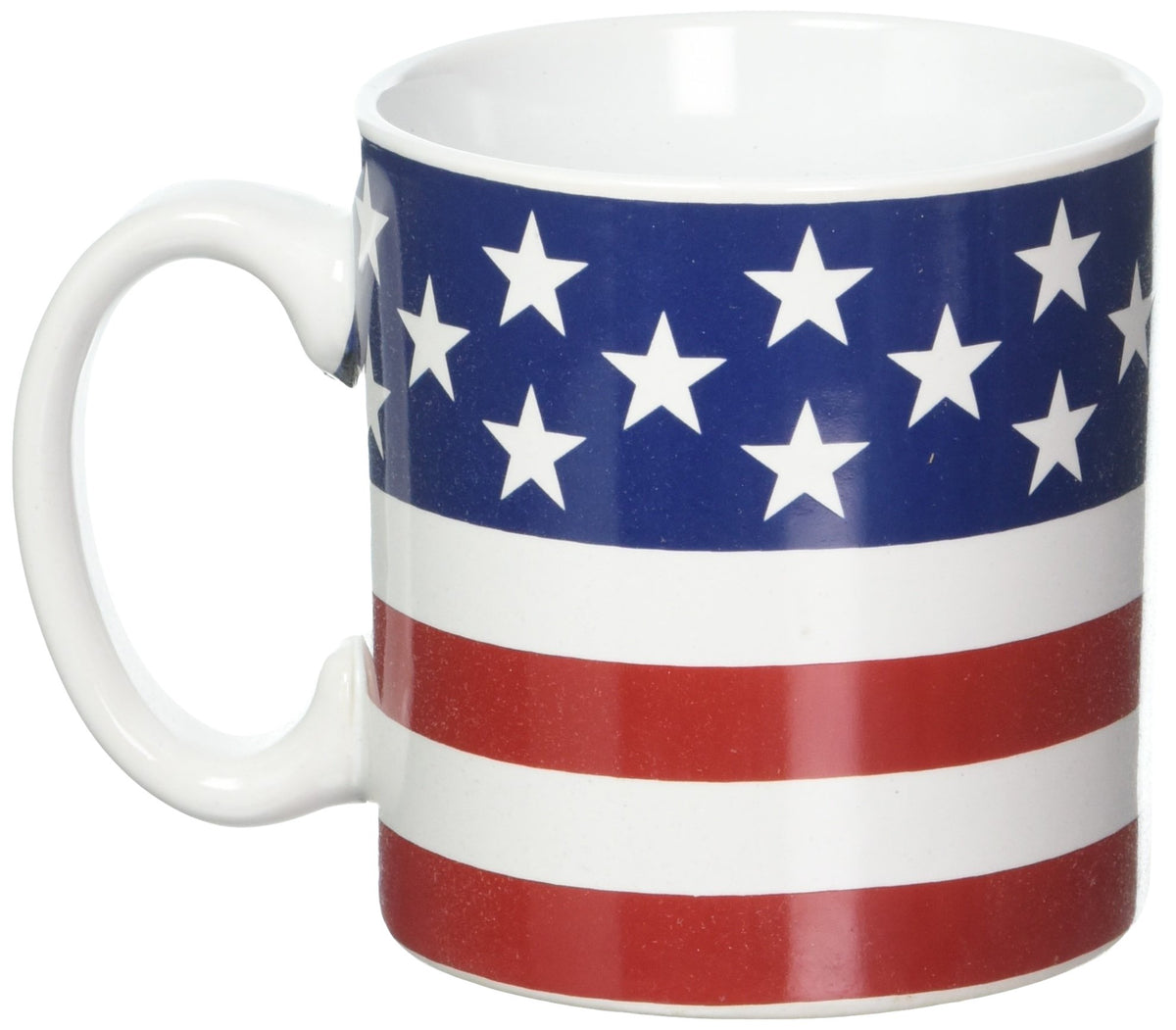 burton+BURTON Stars and Stripes 13 oz mug, great for hot or cold beverages.